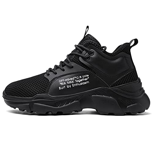 FUSHITON Herren Turnschuhe atmungsaktive Sportschuhe Leichte Freizeitschuhe lässig Straßenlaufschuhe Sneakers Mode Fitness Schuhe von FUSHITON