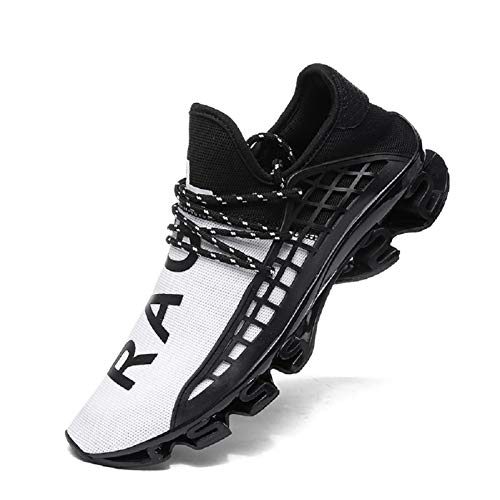 FUSHITON Sportschuhe Herren Laufschuhe Turnschuhe Freizeitschuhe Atmungsaktiv Sneakers Mode Straßenlaufschuhe Schuhe Tennis von FUSHITON