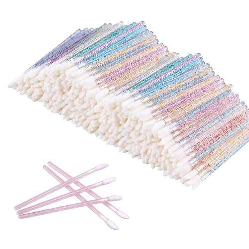 300 Stück Kristall Lippenpinsel Lippenstift Stab Applikator Lipgloss Kristall Lip Gloss Stab Applikatoren für Perfekt Lippen Makeup 300 Stück Kristall Lippenpinsel Lippenstift Stab Applikator Lipgloss Kristall Lip Gloss Stab Applikatoren für Perfekt Lippen Makeup von FUSONGQINTANG