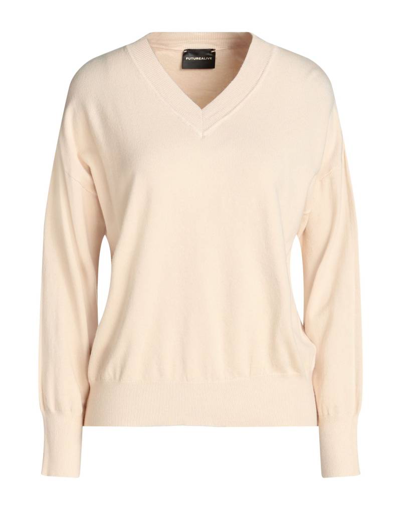 FUTURE ALIVE Pullover Damen Beige von FUTURE ALIVE