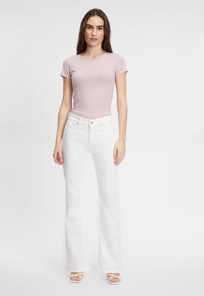 FUTURE:PEOPLE. 01:02 BOOTCUT - MID WAIST aus Bio-Baumwoll-Stretch - Fabric made in Italy (30102 00 1005) von FUTURE:PEOPLE.