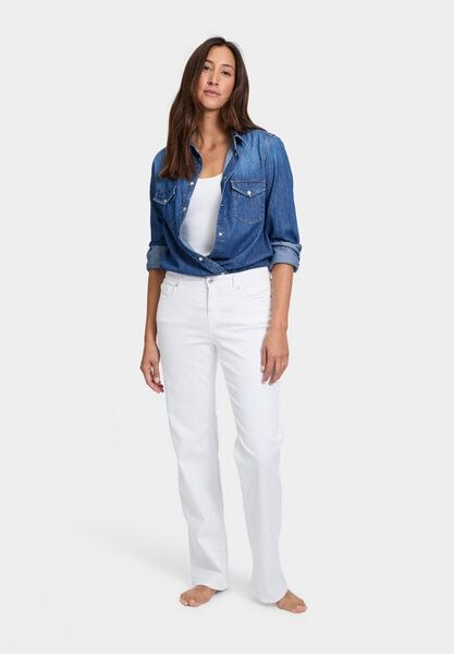 FUTURE:PEOPLE. 06:00 WIDE LEG - Mid Waist- Damen Jeans aus Comfort-Stretch-Denim (30600 0 1010) von FUTURE:PEOPLE.