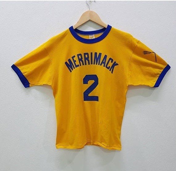 Seltene 80Er Jahre Vintage Russel Athletic Merrimack #2 Jersey Schönes Design von FUTURE81