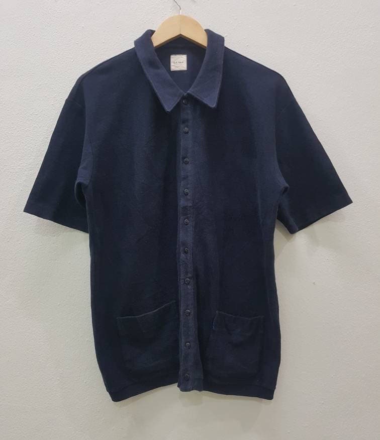 Seltener Karl Helmut Knopf Unten Schönes Design Doppeltasche Große Größe von FUTURE81