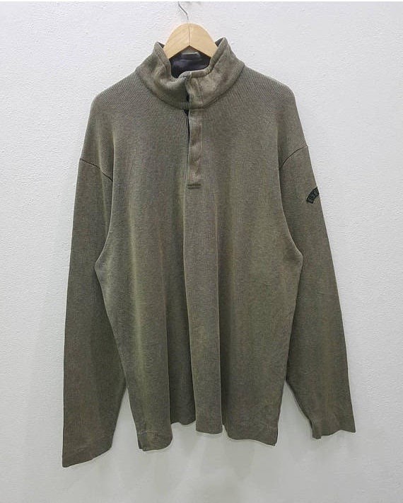 Vintage Stussy Sweatshirts Button Down Made in Usa Xl Größe von FUTURE81