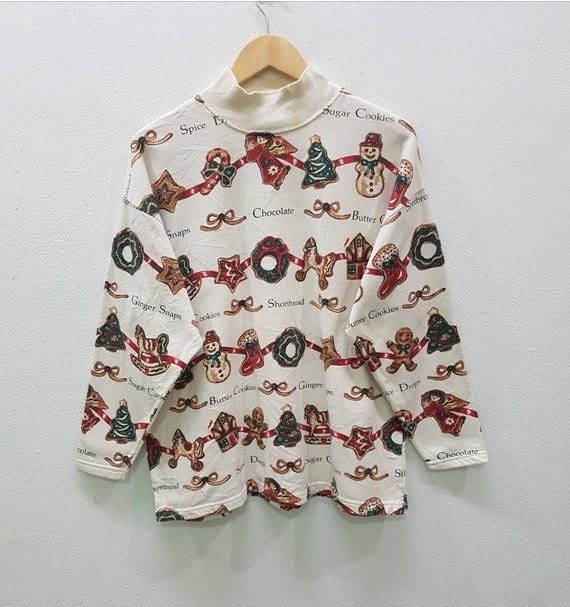 Vintage Sweatshirts Alloverprint Turtles Neck von FUTURE81