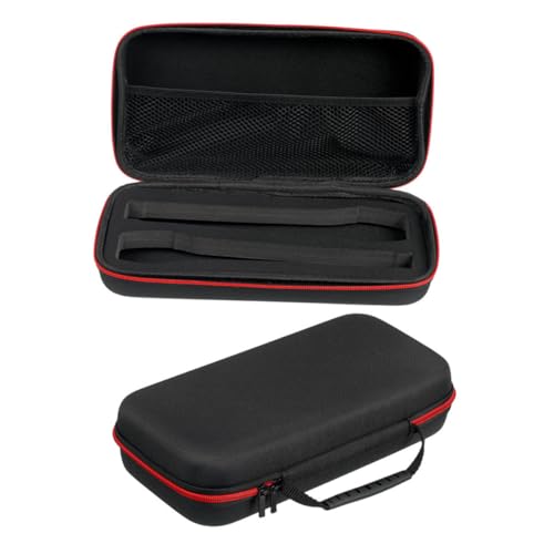FUTUREORYY 2 Stück Teiliges Mikrofon Aufbewahrungsset Eva Tragetasche Stoßfest mit Fächern für Kabellose Mikrofone Zubehör Tragbarer Organizer für Reisen und Outdoor Einsatz von FUTUREORYY