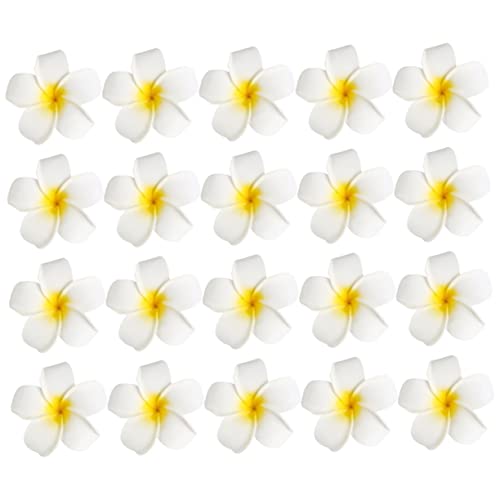 FUTUREORYY 20 Stück Teiliges Plumeria Blumen Haarschmuck EVA Blüten Haarspangen mit Stabilem Clip Rutschfeste Haarklammern für Frauen und Mädchen Eleganter Strand und Party Style FUTUREORYY 20 Stück Teiliges Plumeria Blumen Haarschmuck EVA Blüten Haarspangen mit Stabilem Clip Rutschfeste Haarklammern für Frauen und Mädchen Eleganter Strand und Party Style von FUTUREORYY