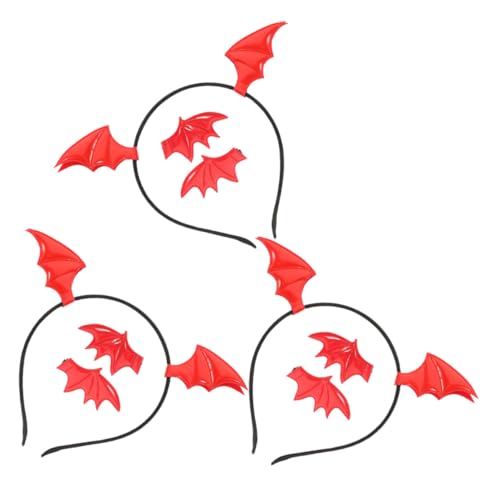 FUTUREORYY 3 Satz Teiliges Fledermausflügel Haar Halloween Haarschmuck mit Haarreif und Clips Stilvoller Bat Wing Kopfschmuck für Frauen Geeignet für Party Cosplay und Festliche Anlässe FUTUREORYY 3 Satz Teiliges Fledermausflügel Haar Halloween Haarschmuck mit Haarreif und Clips Stilvoller Bat Wing Kopfschmuck für Frauen Geeignet für Party Cosplay und Festliche Anlässe von FUTUREORYY