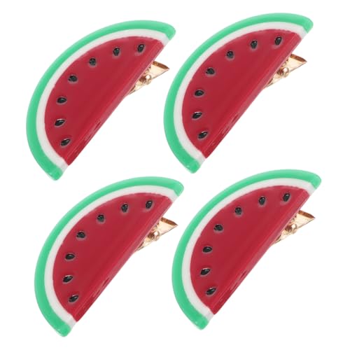 FUTUREORYY 4stücke Wassermelonen Haarspangen Lustige Frucht Haarnadeln Für Und Leichte Clips Für Sommerfestivals Und Alltägliche Frisuren Dekorative Haaraccessoires Für Mädchen Und von FUTUREORYY
