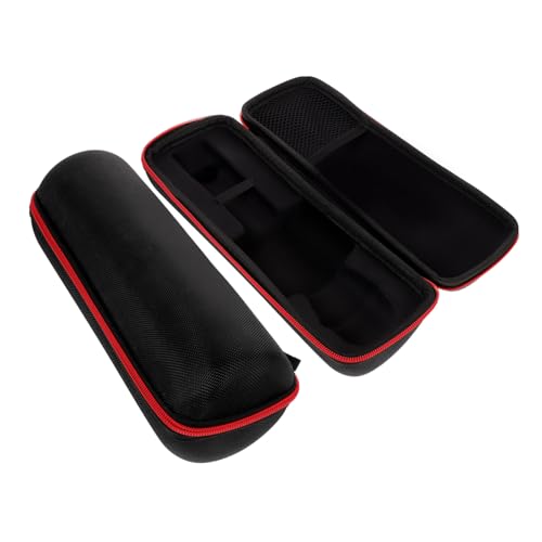 FUTUREORYY Stoßfeste Tragbare Mikrofon-Aufbewahrungstasche mit Reißverschluss Organizer für Kabellose Handmikrofone und Zubehör Leichtes Langlebiges Schutzgehäuse für Karaoke Reisen und von FUTUREORYY
