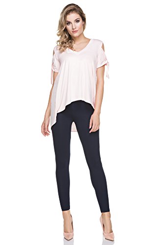 FUTURO FASHION® Premium - Lange Leggings - Blickdicht - Baumwolle - FF1PR - Dunkelblau - 48 von FUTURO FASHION