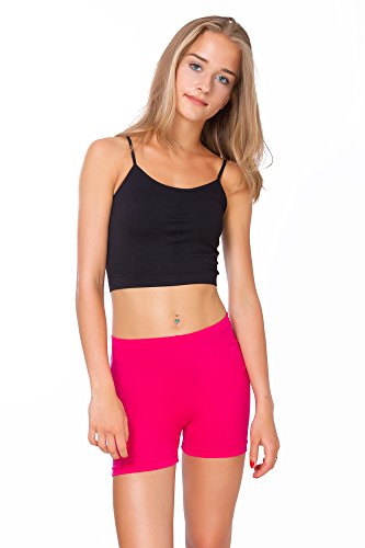 FUTURO FASHION Radlerhose Damen Weiche Baumwoll-Shorts elastische Hotpants Yoga-Höschen atmungsaktive Sommer Kurze Leggings für Damen, Größen 36-50 von FUTURO FASHION
