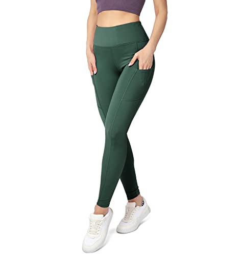FUTURO FASHION Damen-Sportleggings mit Taschen I Schlanke Push-up Stretch Workout Gymnastikleggings I Yoga-Gymnastikhose mit hoher Taille und Bauchkontrolle I Damen Sportleggings I Größe 36-46 EU von FUTURO FASHION