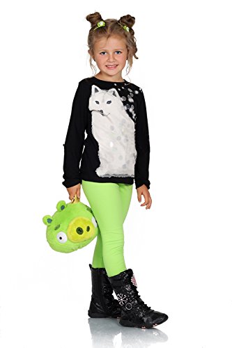 FUTURO FASHION Baumwolle Kinder Leggings für Mädchen Jungen Sportleggins Blickdicht Elastisch Leggings Kinder Turnhose Leggings Mädchen Lang Blickdicht, Größe 92-158 von FUTURO FASHION