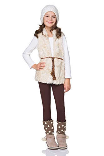 FUTURO FASHION - Kinder Winterleggings - dick - lang - extra warm und atmungsaktiv - CHD28 - Braun - 3-4 Jahre von FUTURO FASHION