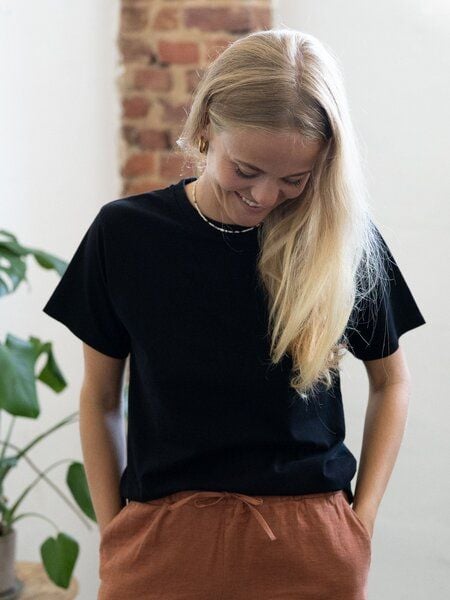FUXBAU Frauen Basic T-Shirt von FUXBAU