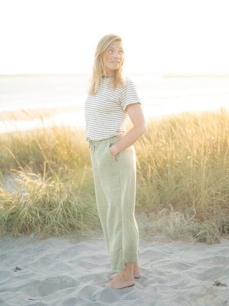 FUXBAU Frauen Leinenhose von FUXBAU