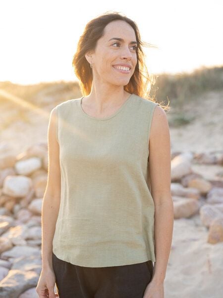 FUXBAU Frauen Leinentop von FUXBAU