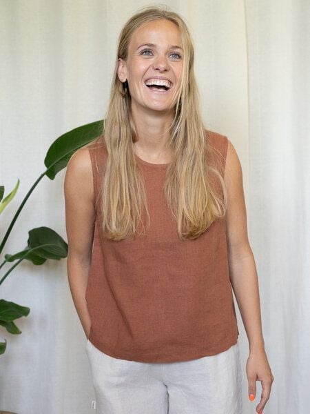 FUXBAU Frauen Leinentop von FUXBAU