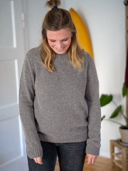 FUXBAU Frauen Merino Strickpullover von FUXBAU