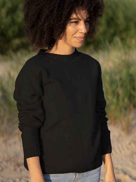 FUXBAU Frauen Merino Strickpullover von FUXBAU