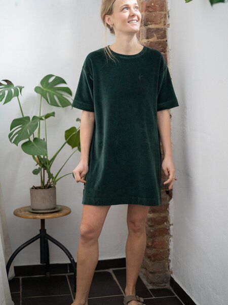 FUXBAU Frauen Samt Kleid von FUXBAU
