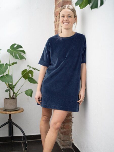 FUXBAU Frauen Samt Kleid von FUXBAU