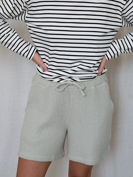 FUXBAU Frauen Waffelstrick Shorts von FUXBAU