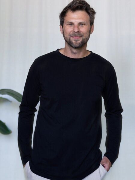 FUXBAU Männer Basic Langarmshirt von FUXBAU