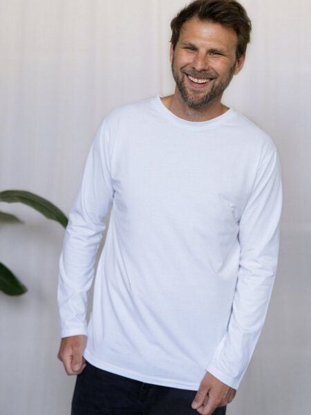 FUXBAU Männer Basic Langarmshirt von FUXBAU