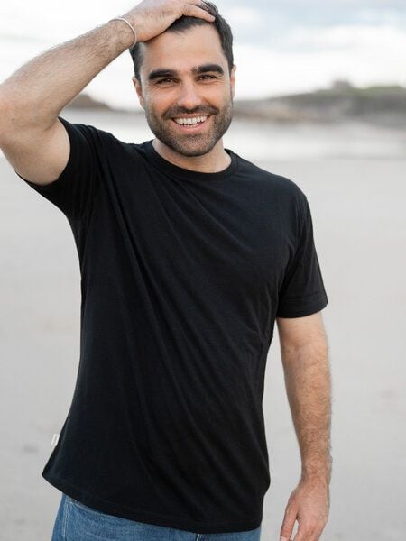 FUXBAU Männer Basic T-Shirt von FUXBAU