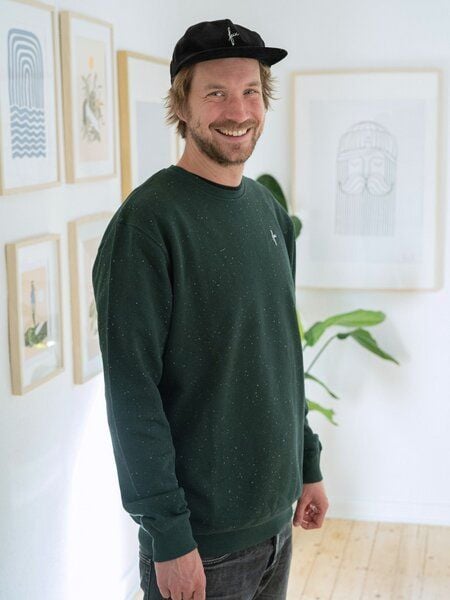 FUXBAU Männer Neps Pullover von FUXBAU