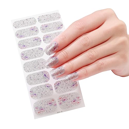 16 Streifen Nagellack Aufkleber Nagelaufkleber Set Für Lampe 3D Nagellack Wraps Modische Nagelkunst Aufkleber von FUXIU