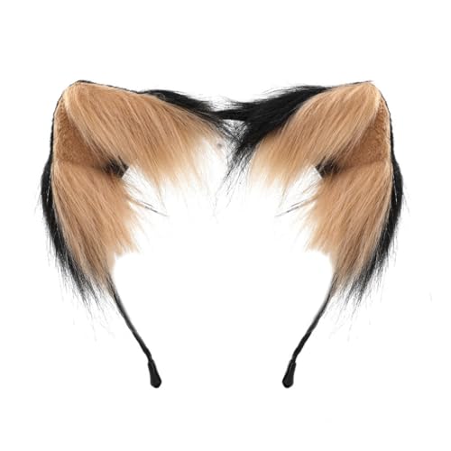 FUXIU Karnevals-Cartoon-Füchse, Ohr-Haarreif, Frauen-Stirnband, Make-up-Stirnband für Ostern, Karneval, Cosplay, Haarschmuck von FUXIU