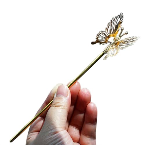 FUXIU Shaking Butterfly-Nymphe Kopfbedeckung mit Perlen ziert Haarspange Foto-Requisiten Frauen Haarschmuck Perlen von FUXIU