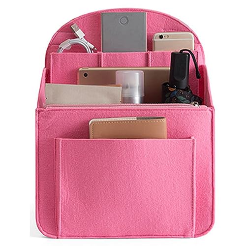 Rucksack Filzeinsatztasche Leichte Schultertasche Handtasche Reiserucksack Geldbörse Einsatztasche Für Damen Und Herren von FUXIU