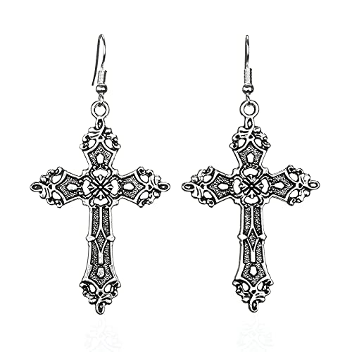 Kreuz Ohrringe Statement Ohrringe Gothic Steampunk Accessoires Cross Earrings Gothic Schmuck Kreuzohrring Kreuz Ohrringe Statement Ohrringe Gothic Steampunk Accessoires Cross Earrings Gothic Schmuck Kreuzohrring von FUYIOCN