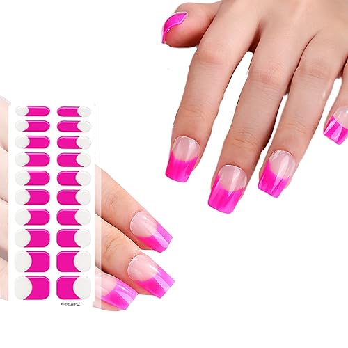 Halb Ausgehärtete Gel Nagelaufkleber Langlebige Und Zeitsparende Nail Art Lösung Für Frauen Und Mädchen Nail Art Werkzeuge von FUZYXIH