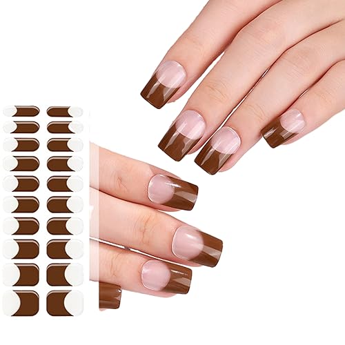 Halb Ausgehärtete Gel Nagelaufkleber Langlebige Und Zeitsparende Nail Art Lösung Für Frauen Und Mädchen Nail Art Werkzeuge von FUZYXIH