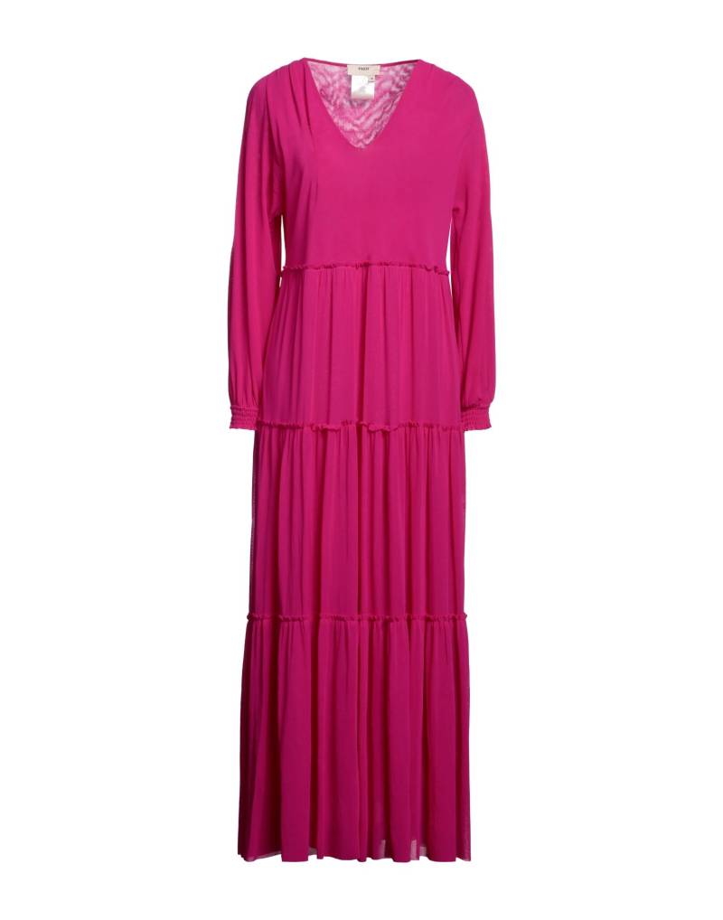 FUZZI Maxi-kleid Damen Fuchsia von FUZZI