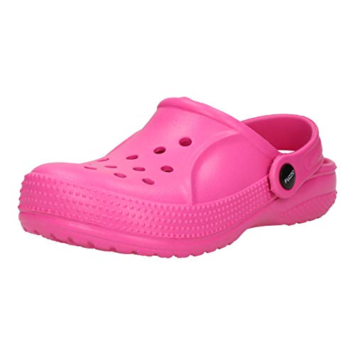 FUZZIO Kinder Kalutki Eva Clogs Latschen (Rosa, 29 EU) von FUZZIO