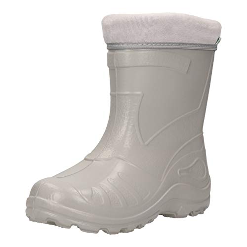 FUZZIO Kinder SeSe Gummistiefel Regenstiefel leichte gefüttert Hellgrau 25 EU FUZZIO Kinder SeSe Gummistiefel Regenstiefel leichte gefüttert Hellgrau 25 EU von FUZZIO