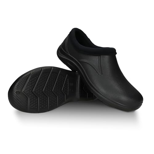 FUZZIO Leichte Clogs Damen, Komfortable Clogs Herren, Gartenschuhe Herren - Gartenclogs Gefüttert, Gartenschuhe Damen Gefüttert, Gummischuhe Geschlossen FUZZIO Leichte Clogs Damen, Komfortable Clogs Herren, Gartenschuhe Herren - Gartenclogs Gefüttert, Gartenschuhe Damen Gefüttert, Gummischuhe Geschlossen von FUZZIO