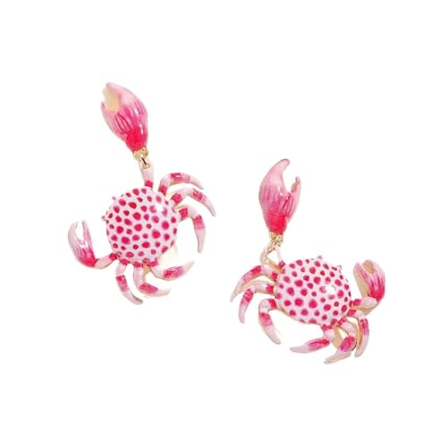 1 Paar Mode Krabben Ohrringe Kreative Verspielte Tier Ohrringe Einfache Ohr Schmuck Geschenk von FVCTGHZ