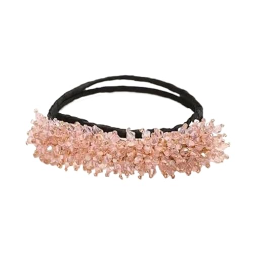 2 stücke Mode Kristall Perle Haar Clips Elegante Zopf Haar Barrettes Headwear Mädchen Frauen Haar Zubehör(Color3-2pc) von FVCTGHZ