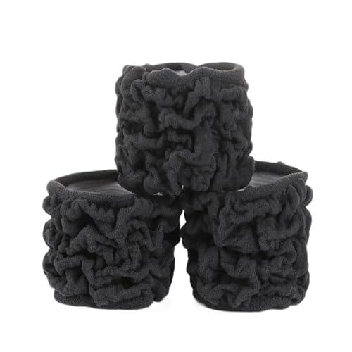 3Pcs Frauen Samt Scrunchie Elastische Haarbänder Mädchen Pferdeschwanz Halter Haar Seil Gummiband Stirnband Haar Zubehör(3PCS style1-14) von FVCTGHZ