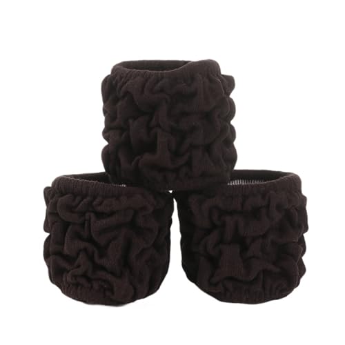 3Pcs Frauen Samt Scrunchie Elastische Haarbänder Mädchen Pferdeschwanz Halter Haar Seil Gummiband Stirnband Haar Zubehör(3PCS style1-9) von FVCTGHZ