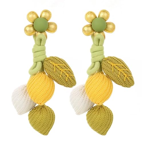 Blume & Früchte Baumeln Ohrringe Übertrieben Handarbeit for Frauen Hochzeit Partei Schmuck Blume & Früchte Baumeln Ohrringe Übertrieben Handarbeit for Frauen Hochzeit Partei Schmuck von FVCTGHZ
