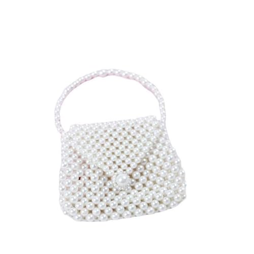 FVCTGHZ Frühling/Sommer Stil Kleine Perle Imitation Knödel Brötchen Frauen Hausgemachte Perlen Weben Handtasche von FVCTGHZ